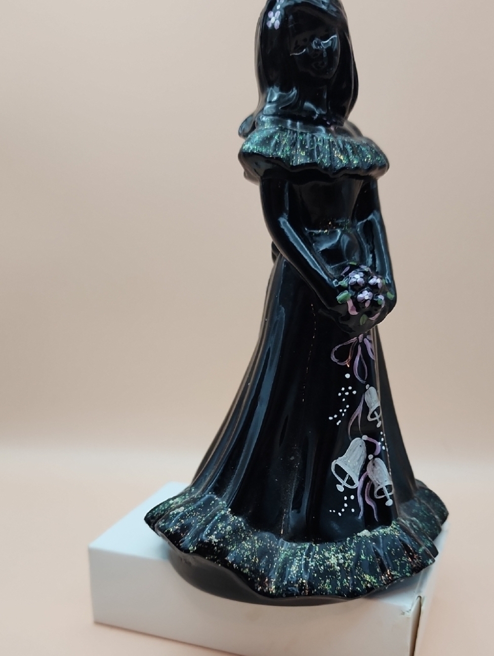Rosso Glass Fenton Ebony Bridesmaid Limited Edition Rosso Exclusive #66/100/2008 - Picture 5 of 9